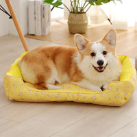 HKM-638995 Breathable and Moisture-Proof Summer Dog Cool Den in Yellow, Pink, and Green