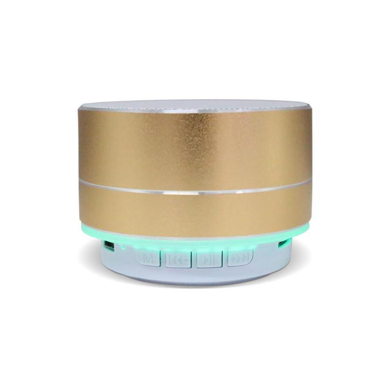 HKM-639059 Compact Wireless Bluetooth Speaker with AUX and TF Card Support, 10-Hour Battery Life, and Hands-Free Calling