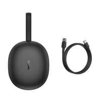 HKM-639251 Wireless Bluetooth Headset with Stereo Sound, Battery Display, Voice Control, and Multi-Point Connectivity