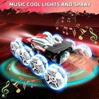 HKM-639315 8WD Remote Control Stunt Car with Drift and Spray Features, Hand Gesture Control, 30M Range