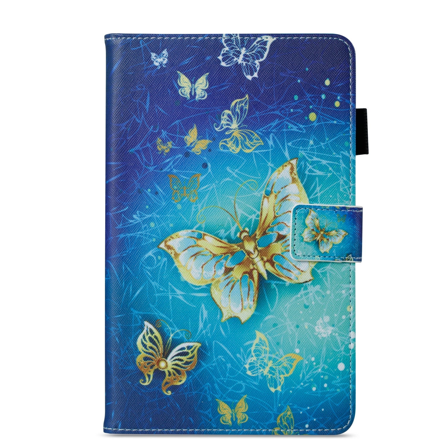 HKM-639443 Samsung Tablet Flip Case - Compatible with T280, T370, T710, T550, T560, T385 - Multifunctional PU+TPU Design, Lightweight 0.19 KG, Various Colors Available