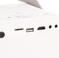 HKM-639699 Compact Portable LED Mini Projector with HD Display and Wireless Feature