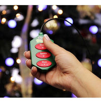 HKM-639955 LED Christmas Tree String Lights - 64 Bulbs, 1.5m Length Each, Festive Decoration