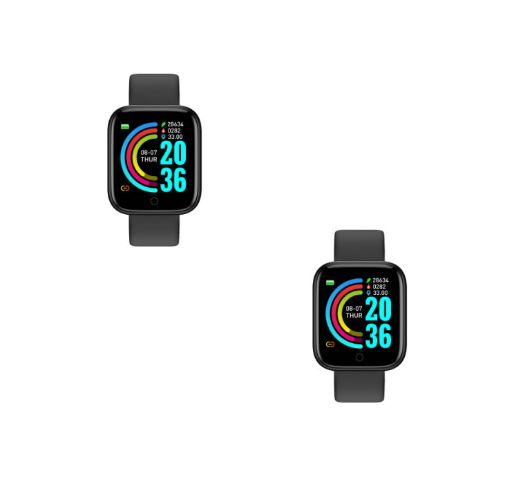 HKM-640019 D20 Y68 Smart Health Bracelet for Heart Rate, Sleep, and Activity Monitoring