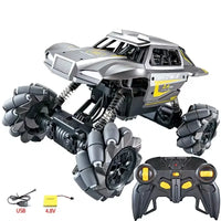 HKM-640147 1:16 Scale 4-Channel RC Drift Stunt Car with Battery and USB Charger for Indoor and Outdoor Fun