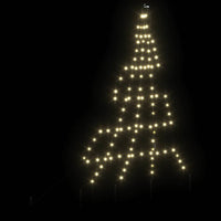 HKM-640467 LED Christmas Tree with 112 Warm White Lights and 8 Dynamic Modes, 182 cm Tall