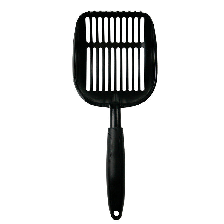 HKM-640659 Large Cat Litter Scoop with Plastic Handle and Unique Cat Face Design