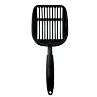 HKM-640659 Large Cat Litter Scoop with Plastic Handle and Unique Cat Face Design