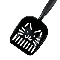 HKM-640659 Large Cat Litter Scoop with Plastic Handle and Unique Cat Face Design