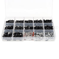 HKM-640851 M3M4 Metal Screw Box with 500 Repair Tools for Remote Control Car Models