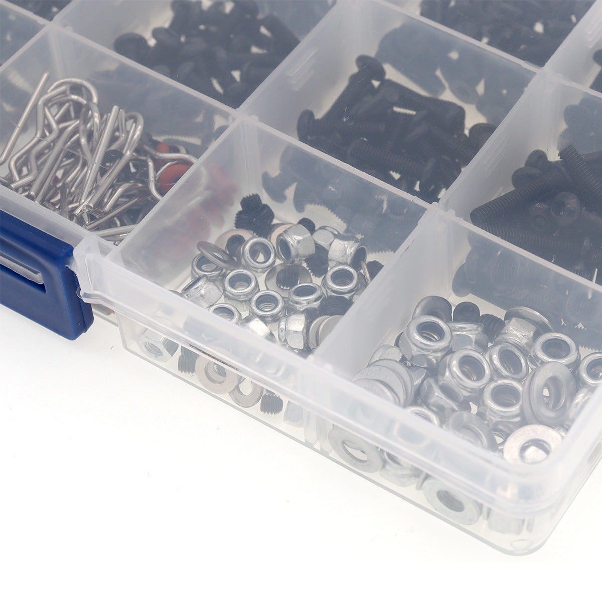 HKM-640851 M3M4 Metal Screw Box with 500 Repair Tools for Remote Control Car Models