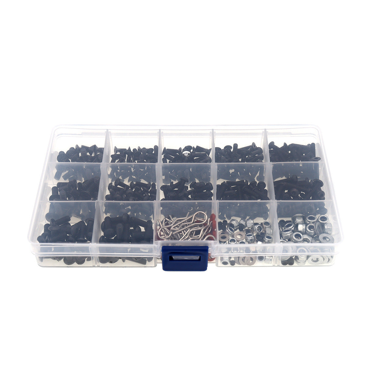 HKM-640851 M3M4 Metal Screw Box with 500 Repair Tools for Remote Control Car Models