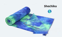 HKM-640915 Multi-Color Tie-Dye Non-Slip Microfiber Yoga Towel for Fitness and Exercise