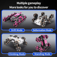 HKM-640915 Remote Control Stunt Car with WiFi Camera, Lights, and Music - Indoor/Outdoor Use, Fun for Ages 5+