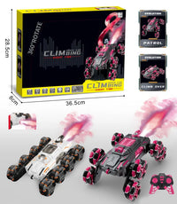 HKM-640915 Remote Control Stunt Car with WiFi Camera, Lights, and Music - Indoor/Outdoor Use, Fun for Ages 5+