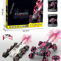 HKM-640915 Remote Control Stunt Car with WiFi Camera, Lights, and Music - Indoor/Outdoor Use, Fun for Ages 5+