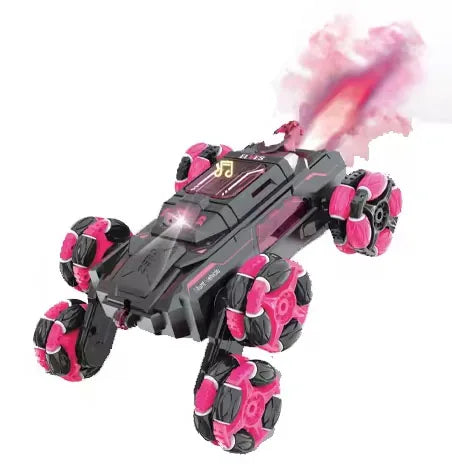 HKM-640915 Remote Control Stunt Car with WiFi Camera, Lights, and Music - Indoor/Outdoor Use, Fun for Ages 5+