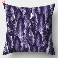 HKM-640979 Colorful Geometric Pillowcase - Modern Minimalist Design, 44 x 44 cm, Fashionable Chemical Fiber Material