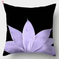 HKM-640979 Colorful Geometric Pillowcase - Modern Minimalist Design, 44 x 44 cm, Fashionable Chemical Fiber Material