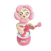 HKM-641235 Dancing Sunflower Music Toy for Kids | Electric Glide Flower Doll Educational Toy