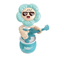 HKM-641235 Dancing Sunflower Music Toy for Kids | Electric Glide Flower Doll Educational Toy