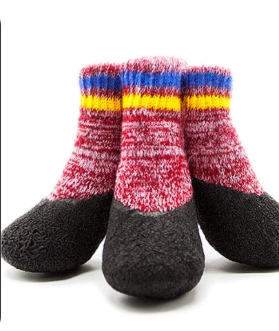 HKM-641363 Autumn and Winter Waterproof Outing Socks for Large Golden Retrievers