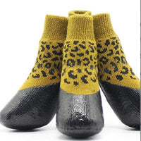 HKM-641363 Autumn and Winter Waterproof Outing Socks for Large Golden Retrievers