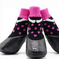 HKM-641363 Autumn and Winter Waterproof Outing Socks for Large Golden Retrievers