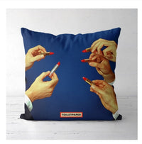 HKM-641555 Thick Cotton Linen Nordic Style Pillowcase for Bedroom & Sofa, 45X45cm