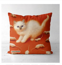 HKM-641555 Thick Cotton Linen Nordic Style Pillowcase for Bedroom & Sofa, 45X45cm