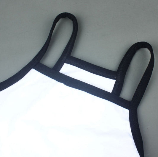 HKM-641619 Cotton Casual Pet Camisole with Cute Bear Design for All Sizes