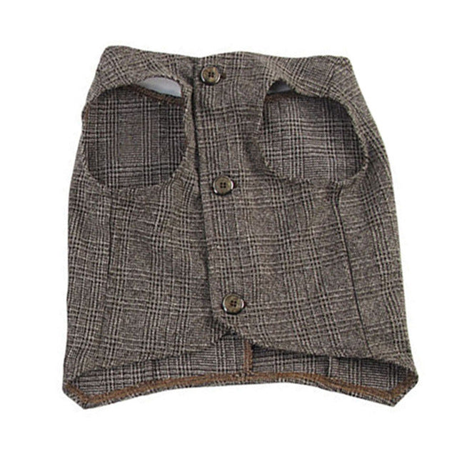 HKM-641683 Warm Waterproof Cotton Jacket for Small Dogs - Casual Winter Coat