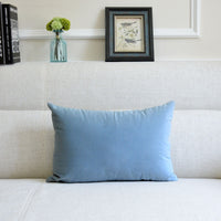HKM-641939 Thick Velvet Throw Pillow with High Elastic 3D PP Cotton Filling - Removable and Washable