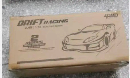 HKM-642643 1:10 Scale Electric Remote Control Drift Car - 70Km/h High Speed 4WD for Indoor/Outdoor Fun