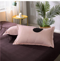 HKM-642643 Aloe Cotton Brushed 4-Piece Bedding Set in Geometric Pattern with Durable Polyester Fabric