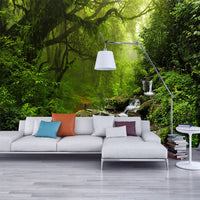 HKM-642643 Non-Woven Fabric TV Background Wallpaper - Durable, Fireproof, Waterproof, Moisture-Proof Design
