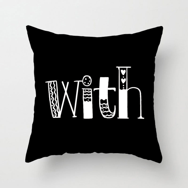 HKM-642707 Geometric Patterned Light Luxury Waist Cushion Pillowcase - Multiple Designs Available