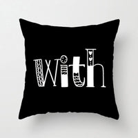 HKM-642707 Geometric Patterned Light Luxury Waist Cushion Pillowcase - Multiple Designs Available