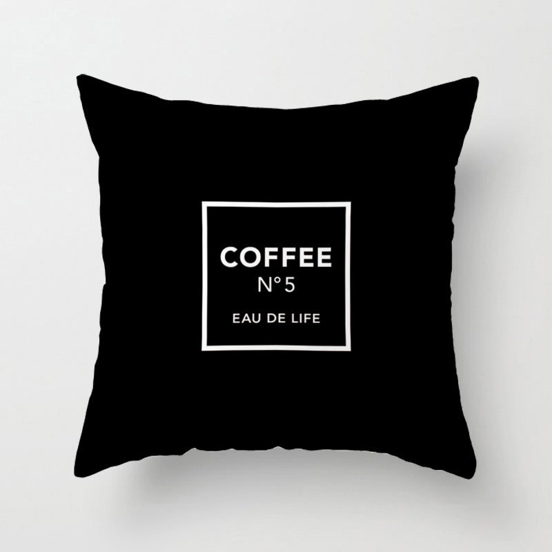 HKM-642707 Geometric Patterned Light Luxury Waist Cushion Pillowcase - Multiple Designs Available