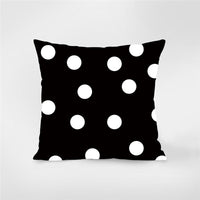 HKM-642707 Geometric Patterned Light Luxury Waist Cushion Pillowcase - Multiple Designs Available
