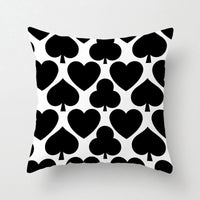 HKM-642707 Geometric Patterned Light Luxury Waist Cushion Pillowcase - Multiple Designs Available