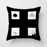 HKM-642707 Geometric Patterned Light Luxury Waist Cushion Pillowcase - Multiple Designs Available
