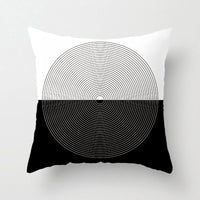 HKM-642707 Geometric Patterned Light Luxury Waist Cushion Pillowcase - Multiple Designs Available