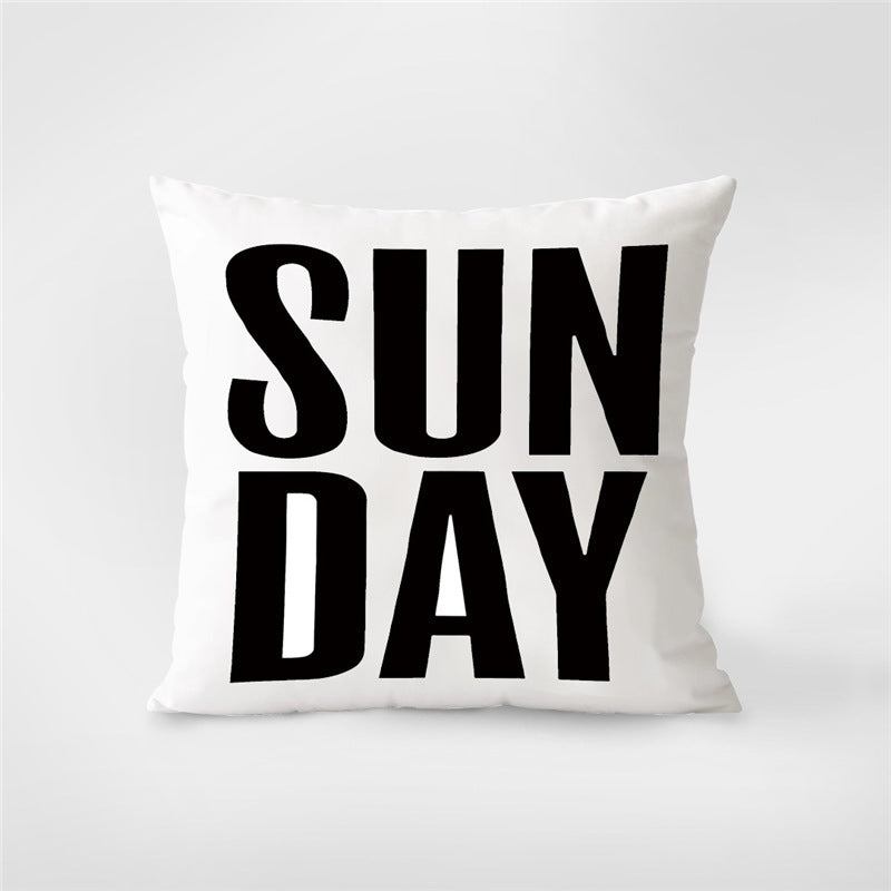 HKM-642707 Geometric Patterned Light Luxury Waist Cushion Pillowcase - Multiple Designs Available