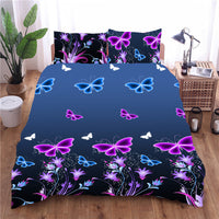 HKM-642963 Butterfly Design Polyester Baby Bedding Set, Multi-Size Options available