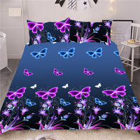 HKM-642963 Butterfly Design Polyester Baby Bedding Set, Multi-Size Options available