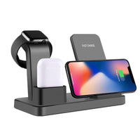 HKM-643027 Vertical Wireless Charger - Type-C Input 9V, Output 1.5V, 1000mA Charging Current, Available in Black and Gray