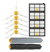 HKM-643155 iRobot Roomba 860 870 880 980 Replacement Accessory Set with Main Brush, Filters, and Side Brushes