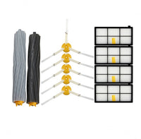 HKM-643155 iRobot Roomba 860 870 880 980 Replacement Accessory Set with Main Brush, Filters, and Side Brushes