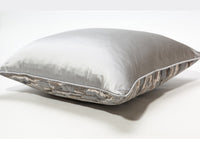 HKM-643347 Jacquard Stripe Pillowcase for Office and Home Use - Modern Polyester Cushion Cover